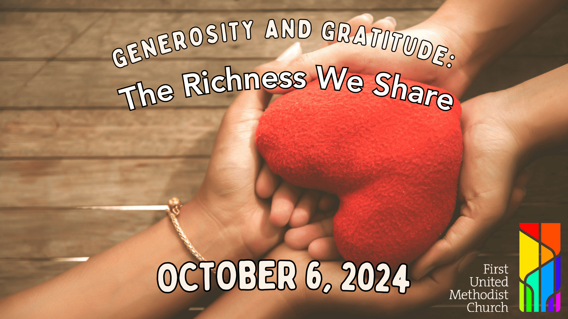 Read more about the article Generosity and Gratitude: The Richness We Share