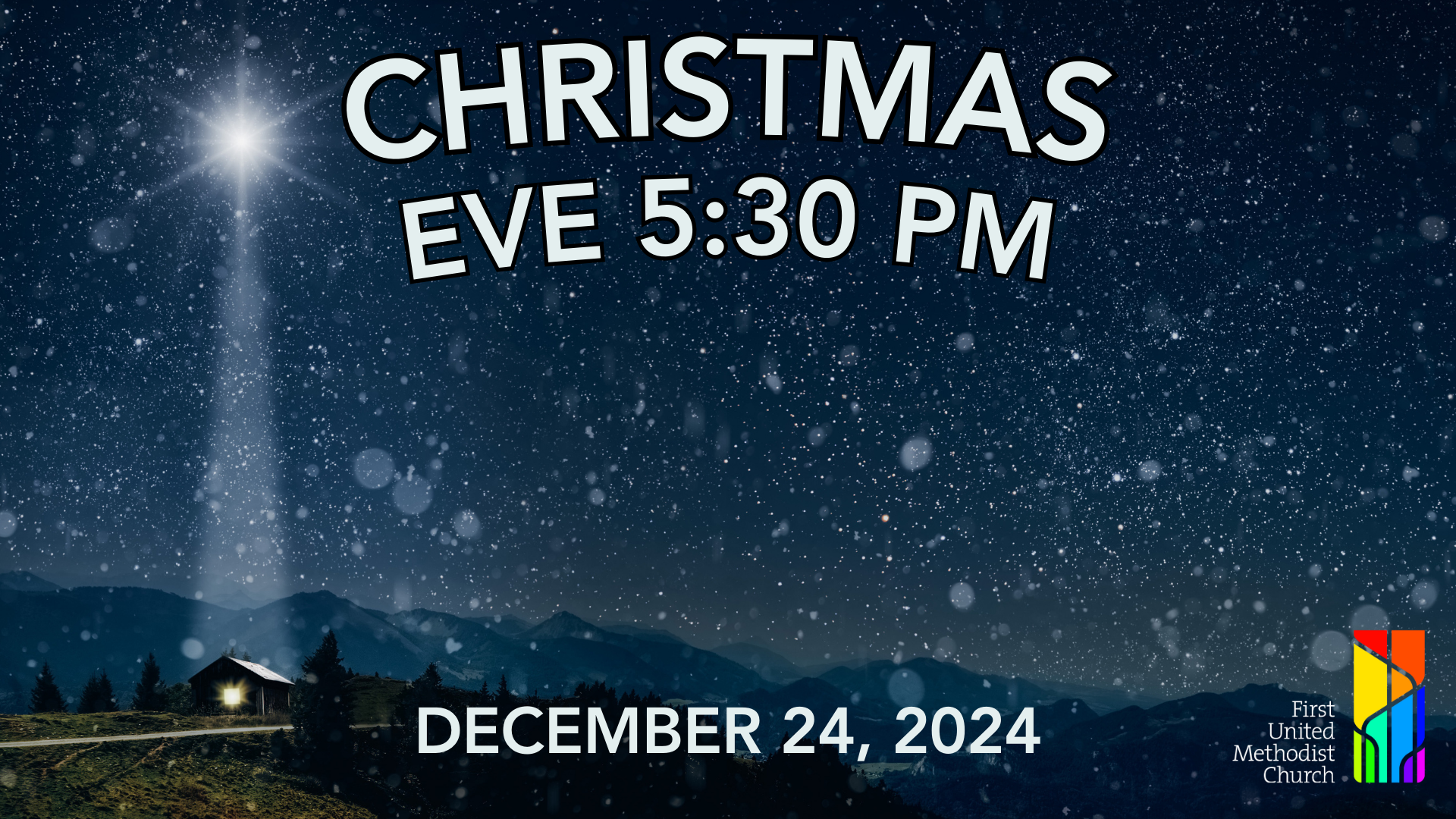 Read more about the article 5:30 pm Christmas Eve Service